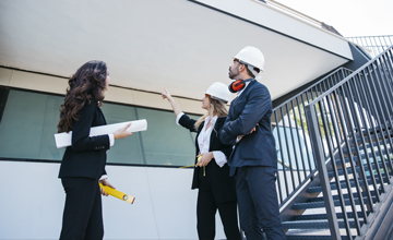 Commercial office and retail spaces